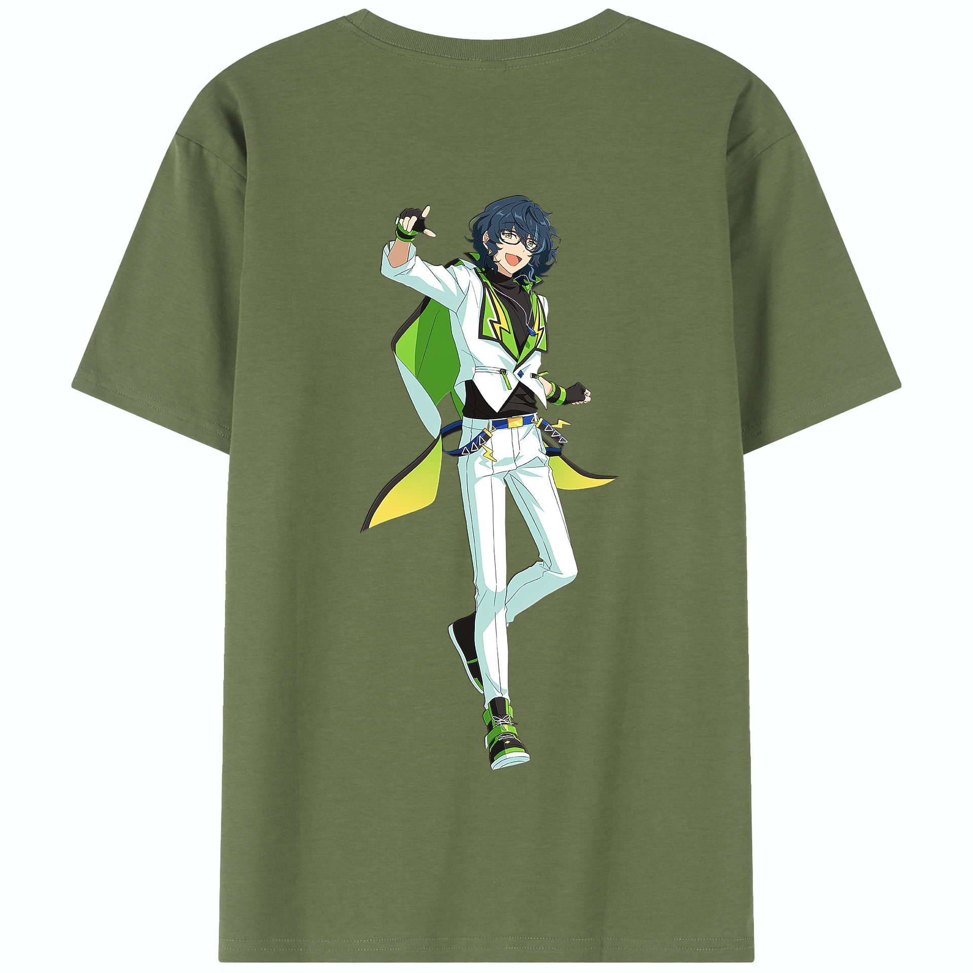 （画像用） あんさんぶるスターズ! Ensemble Stars 綿100％半袖Tシャツ（背面プリント）